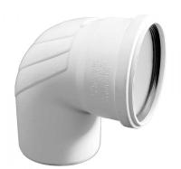 Отвод для внутренней канализации Rehau 110х87°