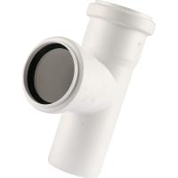 Тройник для внутренней канализации Rehau 40х40х87°