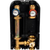 Насосная группа с 3-х ходовым смесителем Stout - Ду32 (без насоса) универсальная