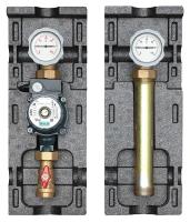 Насосная группа без смесителя Meibes V-UK - Ду25 (с насосом Grundfos UPM3 Hybrid 25-70)