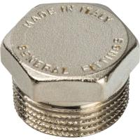 Заглушка Stout НР 1/4 (никель)