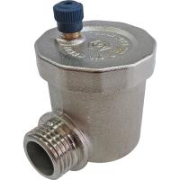 Воздухоотводчик автоматический угловой Stout 1/2"