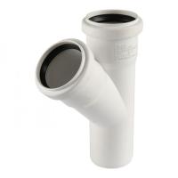 Тройник для внутренней канализации Rehau 40х40х45°