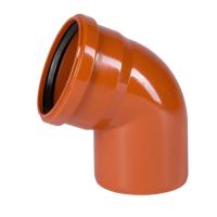 Отвод для наружной канализации Ostendorf KGB 110х67°