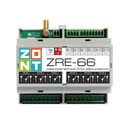 Блок расширения ZRE-66 для контроллеров
