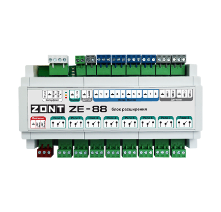 Блок расширения Zont ZE-88 для контроллеров